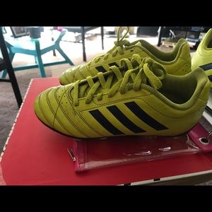 Adidas Boys soccer cleats size 2 and 3.5